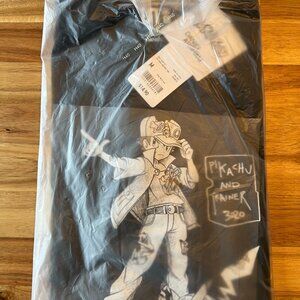 Daniel Arsham x Pokemon Uniqlo Trainer Pikachu Tee Black Size M